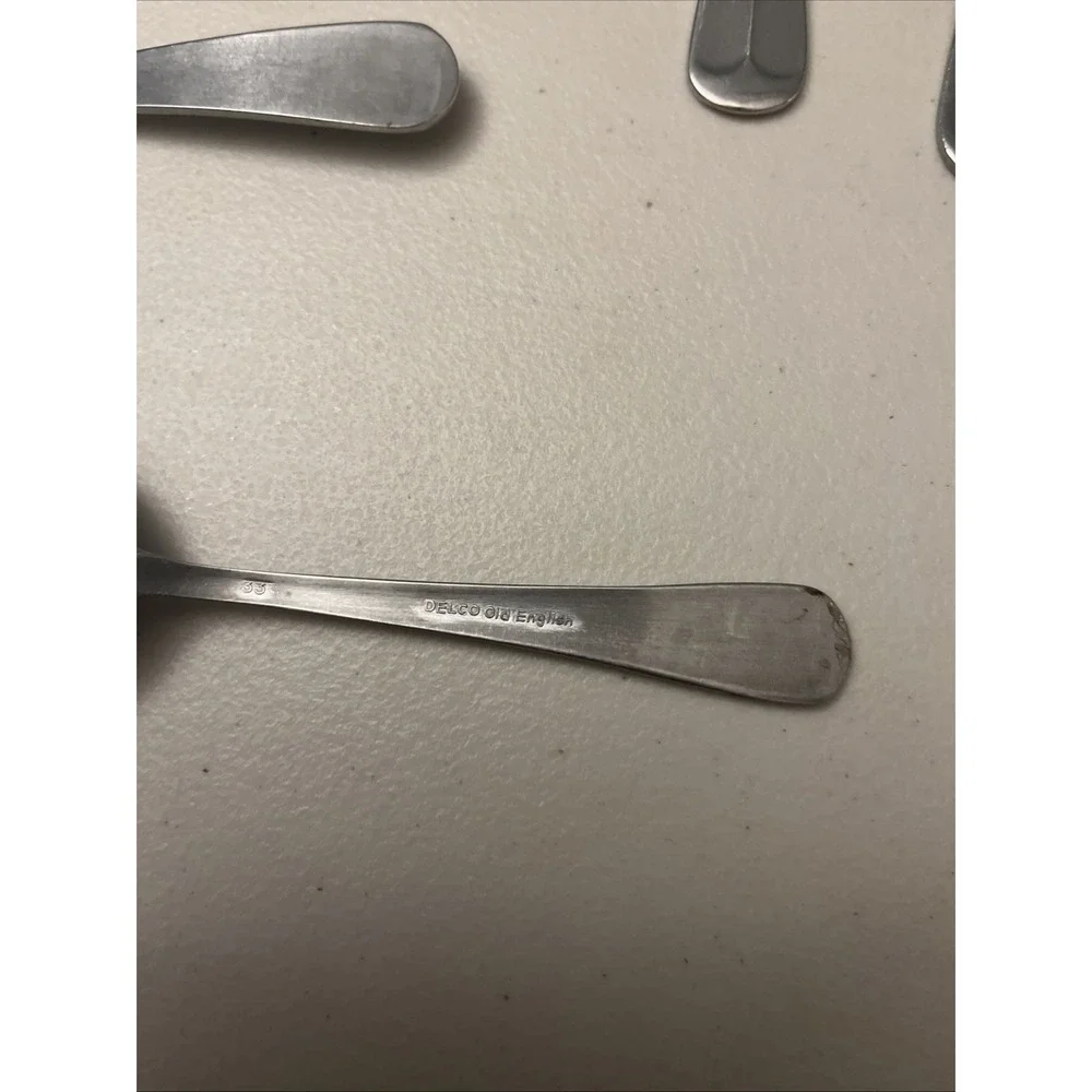 Mixed Lot Of 14‎ Stainless Spoons, Forks, Serving, Northland, Edward Don Delco